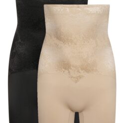 Part Lace Covered Leg Boxer