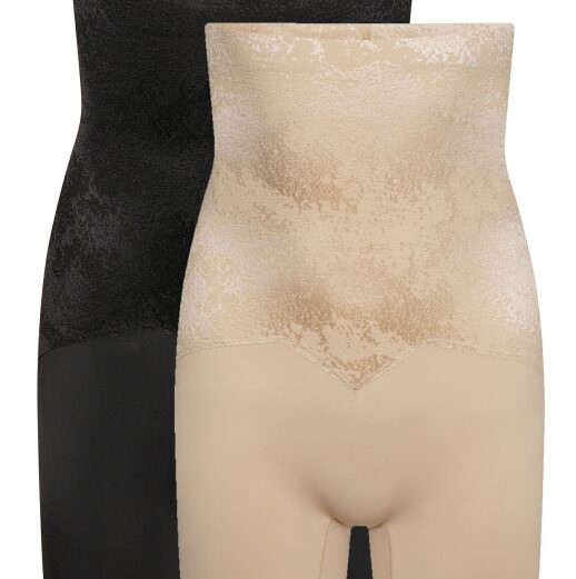 Part Lace Covered Leg Boxer